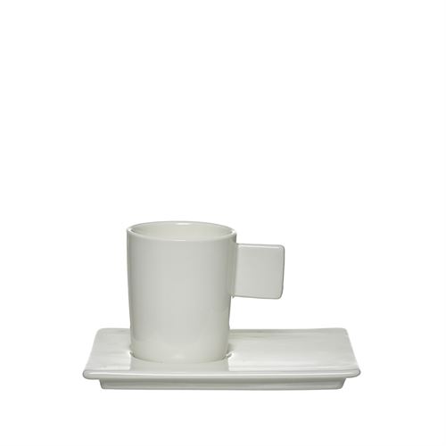 CHAVENA CAFE COM PIRES CERAMICA SET6