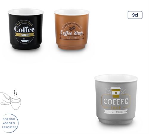 GB274 COPO CAFE PORCELANA 9CL