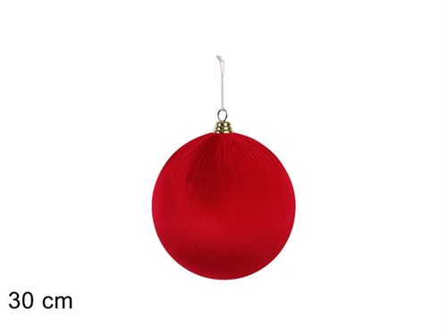 493480 BOLA 30CM EFEITO VELUDO