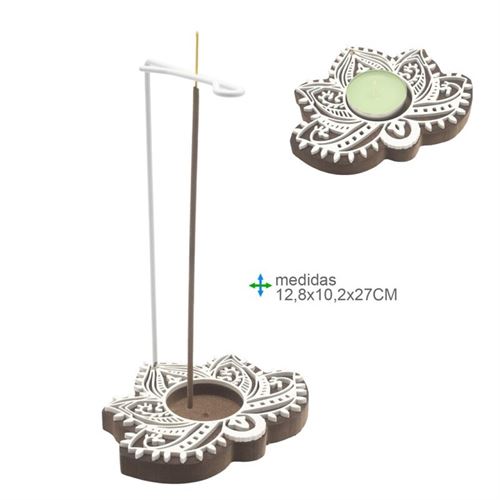 PI-78759 QUEIMADOR MADEIRA 12,8x10,2x27cm