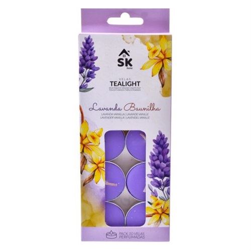 820817 VELA TEA LIGHT LAV/BAUN 0082-081