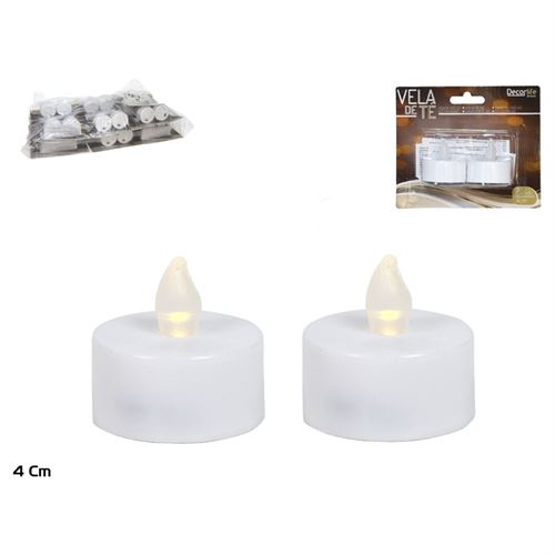 VELAS DE TÉ LED X2