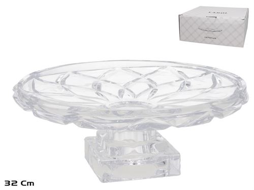 568645 PRATO VIDRO DE VIDRO LEYRE 32X12,5CM