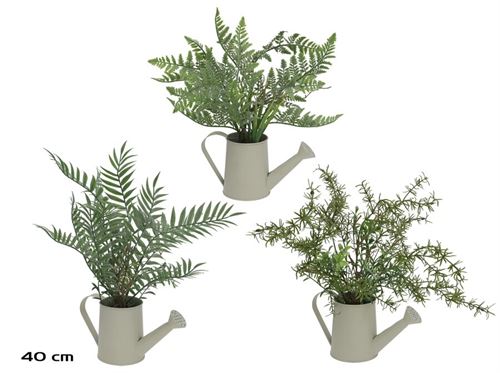 578026 REGADOR DE METAL VASO ERVAS- 40 CM (S)