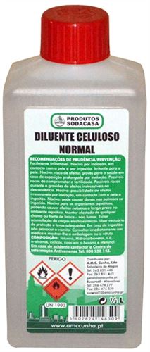 DILUENTE CELULOSO NORMAL LATA 1/2LT (cx12)