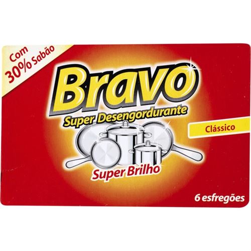 BRAVO C/6 ESFREGOES CLASSICO
