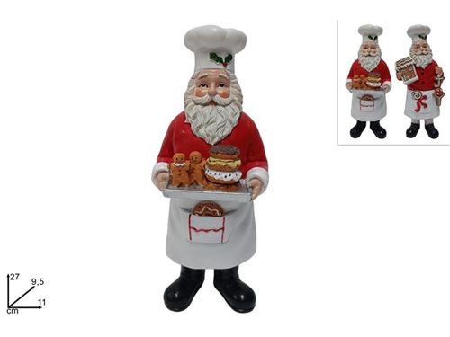 250267 PAI NATAL COZINHEIRO 28CM