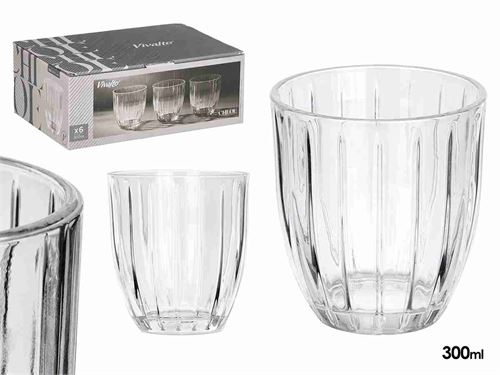 12391 CJ-6 COPOS VIDRO X300ML CHLOE