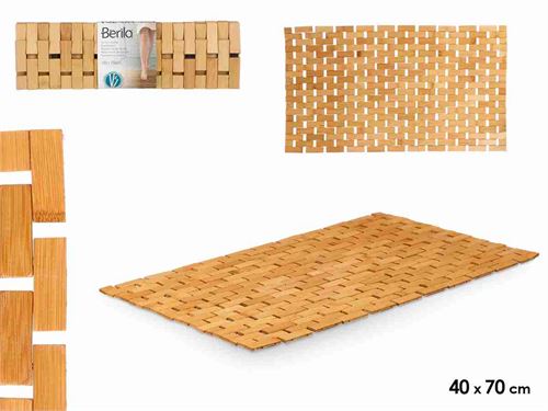 93487 TAPETE BAMBU DUCHE 40X70CM