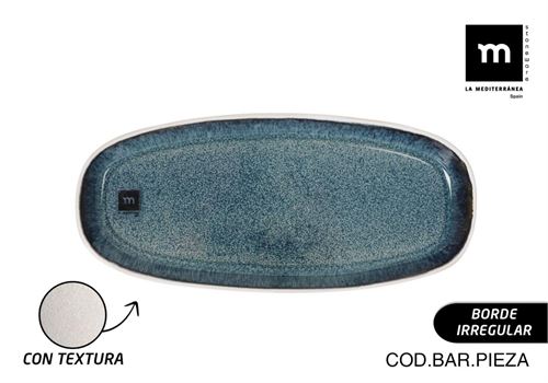 7470G20B  TRAVESSA OVOL CERAMICA 25,5X11,5CM