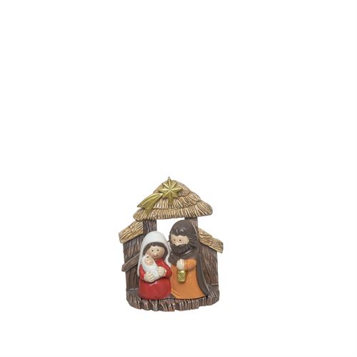 PRESEPIO MINIATURA POLIRESINA  C 7,00 L 4,00 A 8,40