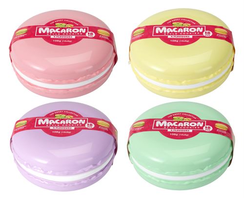 996603 MACARONS CX 108GR 18PÇS