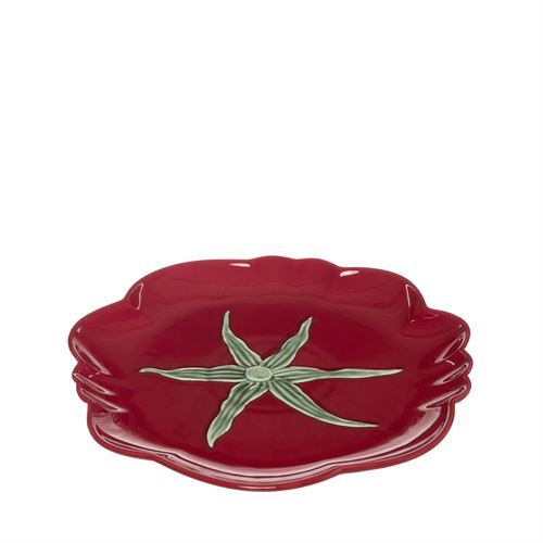24728 PRATO CERAMICA TOMATE C 30,50 L 30,50 A 2,80