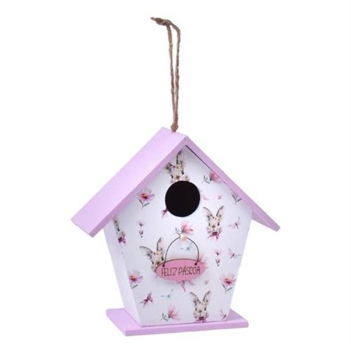 250072 CASA MDF PASCOA 15X7X15,5