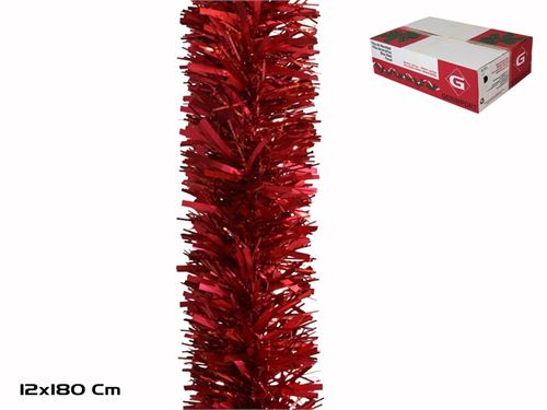 FITA NATAL VERMELHO MATE HOLOGRAMA 12X180CM