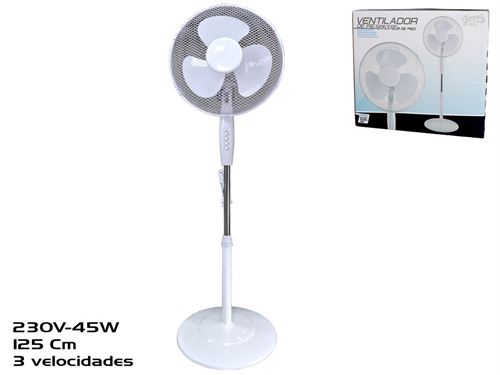 880244 VENTOINHA DE PÉ 40CM 45W 1.25MT 3 VELOC