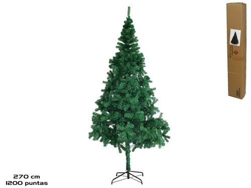 ARVORE DE NATAL 1200PONTAS 270CM