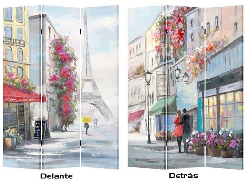 189406 BIOMBO 3 FOLHAS PARIS 114X180CM