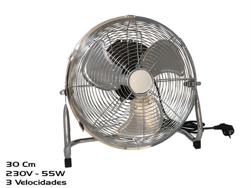213002 VENTILADOR CHAO 30CM 55W CROMADO