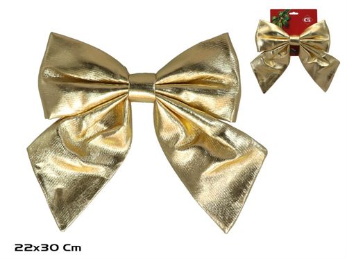 253572 LAÇO NATAL OURO 22X30