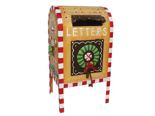 285009 CAIXA CORREIO AMERICANA CANDY CORNER 31X27X52,5CM