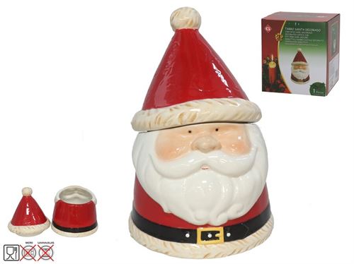 287669 CAIXA BISCOITOS PAI NATAL 15X14,8X21CM