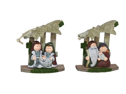 PRESEPIO NATAL  10,5X5X13CM 2STD