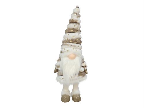 DUENDE SANTA 1 LED CASTANHO 24X16X58CM