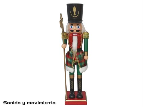 SOLDADO MUSICAL COM MOVIMENTO 52CM 2STD MULTICOR