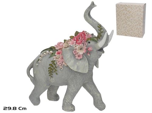 ELEFANTE BALU 23,8X11X29,8 CM RESINA