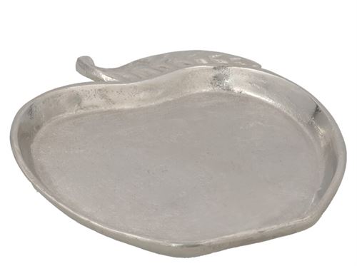 432465 BANDEJA DECORATIVA NIQUEL 18X19X1,5