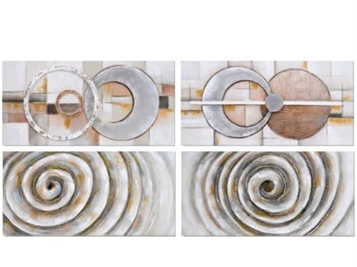 440033 QUADRO FRANZ 4 SURT 100% 60X120X3 CM