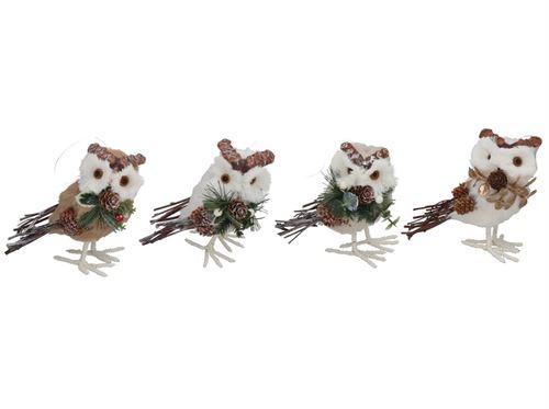 460215 MOCHO DECORATIVO PELUCIA NATAL 16X8X16CM SORT
