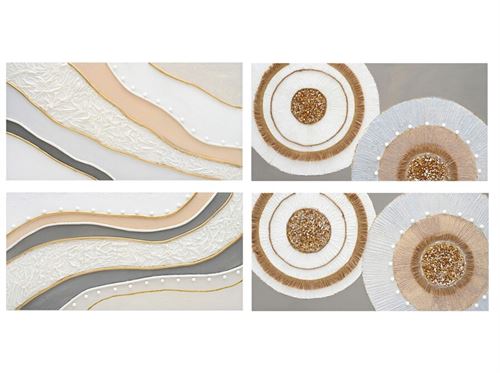 478494 QUADRO PINTADO A MANO 100% EHDYST 60X120CM 4 SURT.