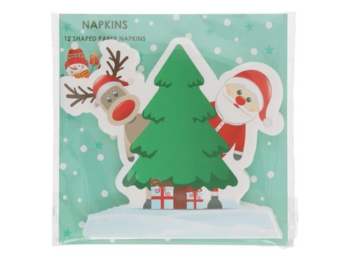 485362 GUARDANAPOS NATAL 12PÇS 3 CAPAS