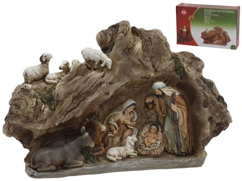 498454 PRESEPIO NATAL 23,5X7X14,5