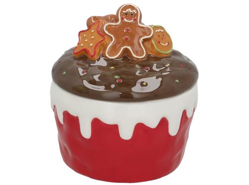 498638 RECIPIENTE COOKIES 15,7X15,7X17,5CM CERAMICA