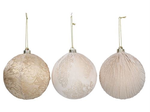 506593 BOLA NATAL CELINE 15CM OURO