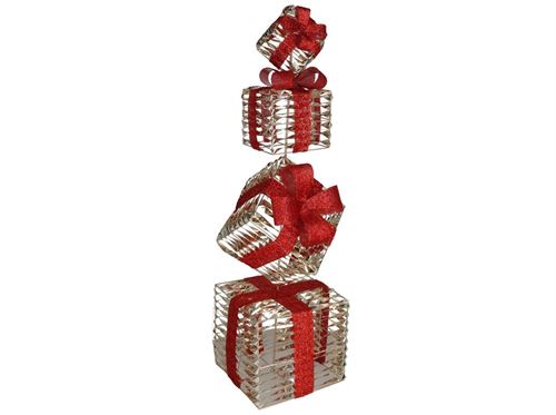 518732 EMBRULHOS DECORATIVOS 4PÇS COM LUZ 100PÇS