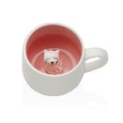 CANECA GATO 10,5 X 13,5 X 8,5 CM