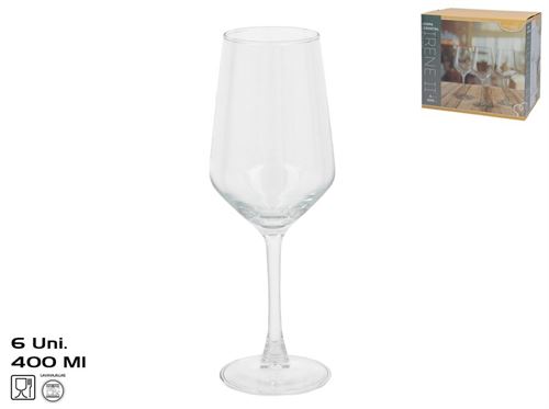 604664 COPO VIDRO PK6 IRENE II 400ML