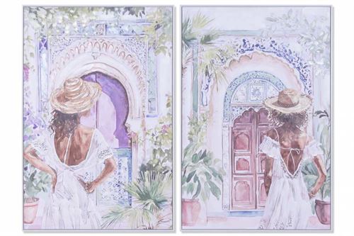 CU-226804 QUADRO TECIDO TELA 80X3,5X120CM