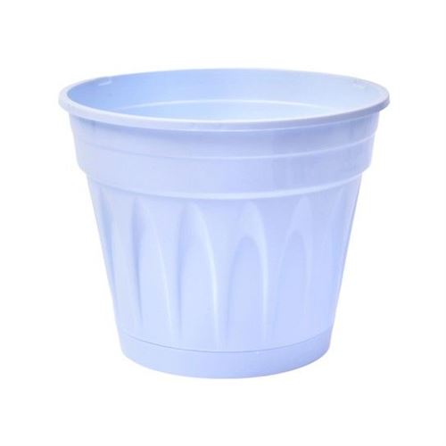613897 VASO PLAST BRANCO 13,8X11,2CM 510-389
