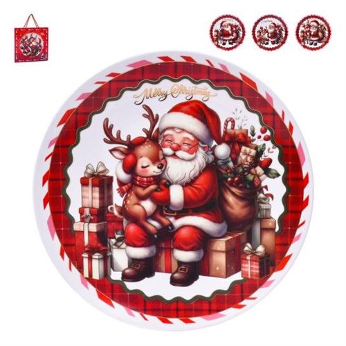 367030 PRATO NATAL 25CM SK 207-367-03