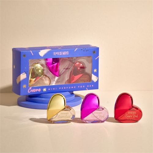 SET PERFUME COLLECTION CUORE GOLD PASSION