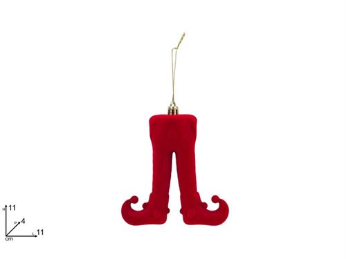 451480 PENDENTE VELUDO ELFO 11CM