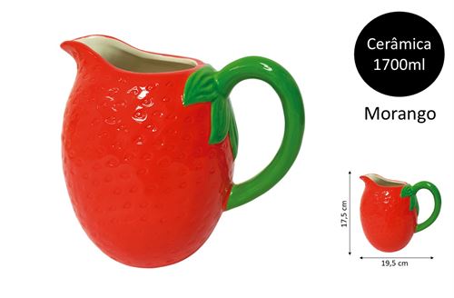 25366 JARRO CERAMICA MORANGO