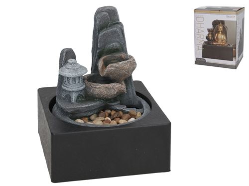 399355 FONTE MARALA LED 18X18X22 CM