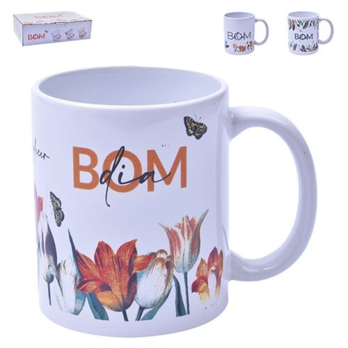 CANECA CERAMICA  BOM DIA 830-722