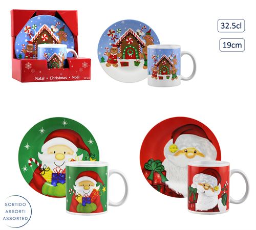 6024898 CONJ.CANECA  PRATO NATAL